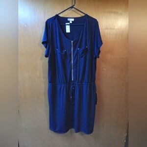 NWT Avenue Navy Blue Dress 22/24